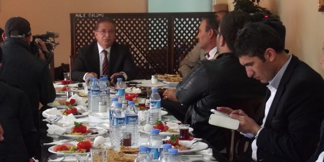Başkan Kazgan, Basınla Bir Araya Geldi