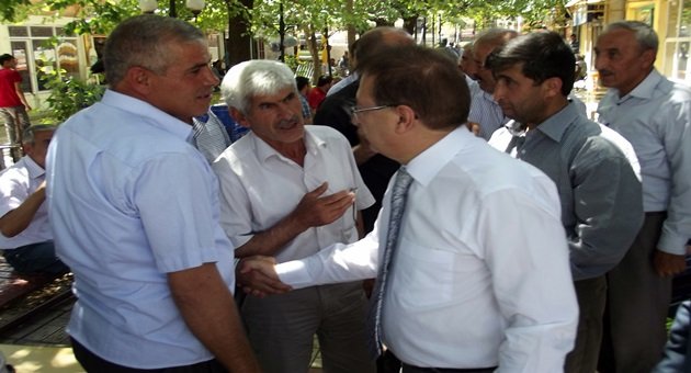 Başkan Kazgan Esnafı Ziyaret etti