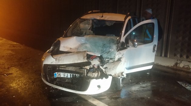 Başkent'te trafik kazası: 2 yaralı