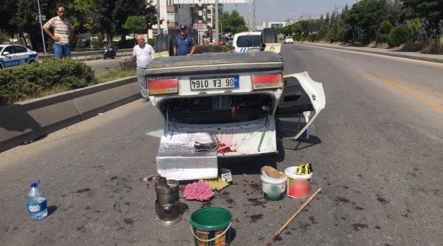 Başkent'te trafik kazası: 1 yaralı