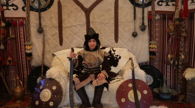 Battalgazi otağına ziyaretçi akını