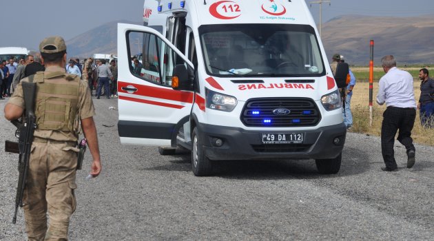 Bulanık'ta trafik kazası: 1 ölü