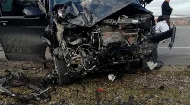 Burdur'da trafik kazası: 1 ölü 4 yaralı