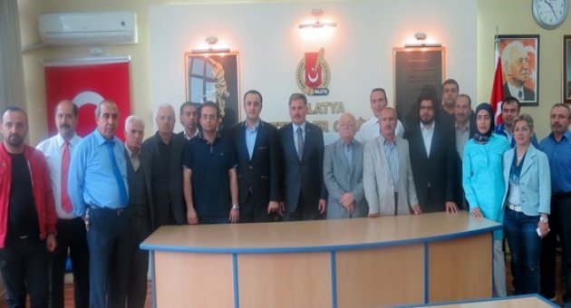 ÇAKIR'DAN GAZETECİLER CEMİYETİ'NE ZİYARET
