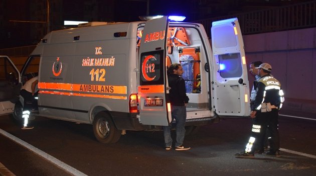 Çevre yolunda kaza: 1 yaralı