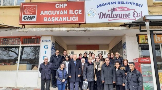 CHP'liler Başkan Kızıldaş başkanlığında toplandı