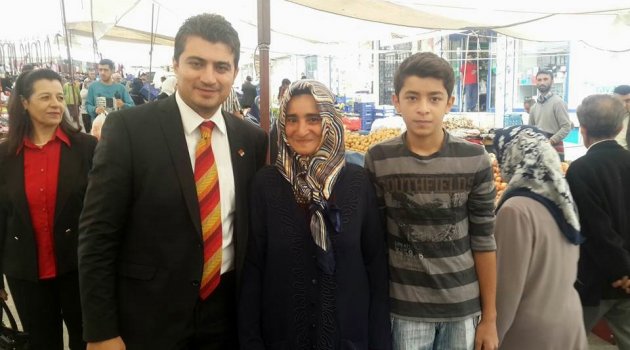 CHP'li Aslanoğlu Esnaftan Destek İstedi