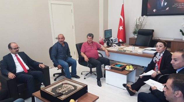 Cömertoğlu'dan Rektör Karabulut'a ziyaret