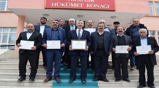 Cömertoğlu mazbatasını aldı