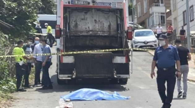 Çöp kamyonunun çarptığı yaşlı kadın hayatını kaybetti