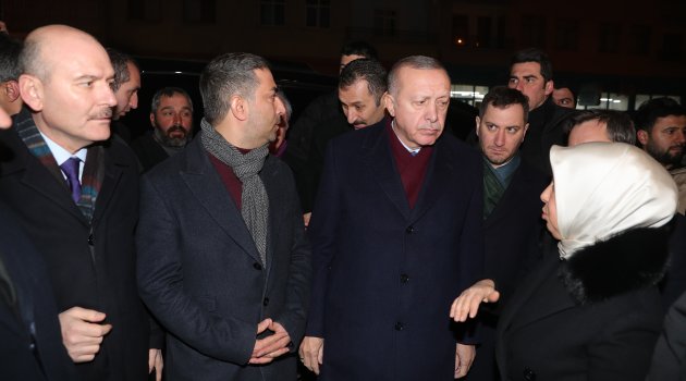 Erdoğan'dan Doğanyol'da inceleme!