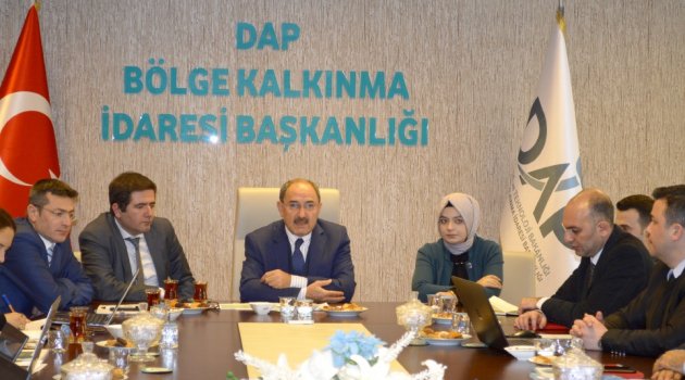 DAP bölgesi kalkınma ajanslarıyla işbirliği toplantısı