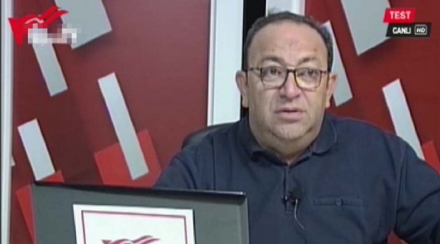 Depreme canlı yayında yakalandı