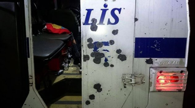 Diyarbakır'da polise saldırı: 2 polis yaralandı