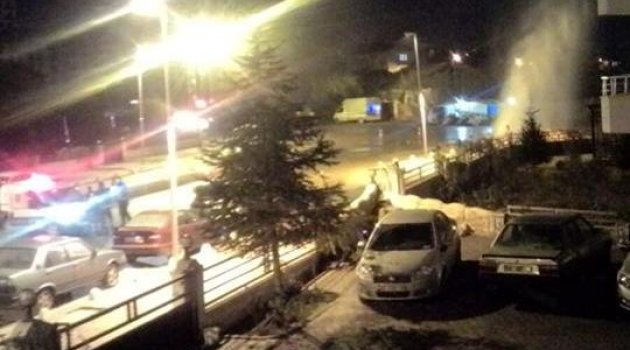 Doğalgaz Borusu Patladı