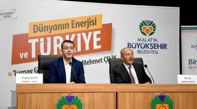 Dünyanın enerjisi ve Türkiye konulu konferans düzenlendi