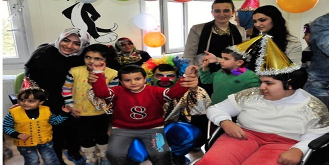 Engelli Çocuklar Merkezinde Yeni Yıl Etkinliği