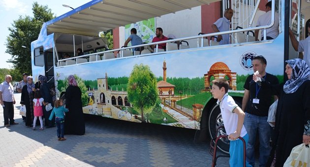 Engelliler Tur Otobüsü İle Tarihi Yerleri Gezdi