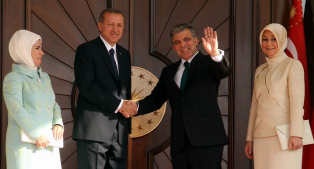 Erdoğan,Görevi Gül'den devraldı