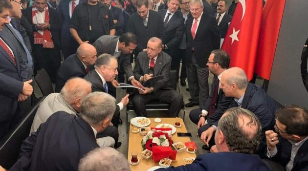 Erdoğan'a dosya sundu