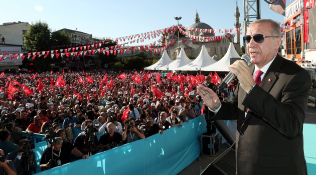 Erdoğan'dan güvenli bölge resti