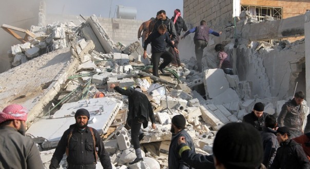 Esed yine varil bombasıyla saldırdı: 11 ölü