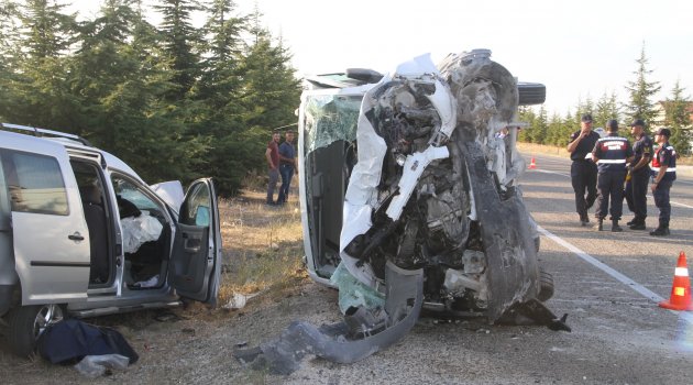 Eskişehir'de feci kaza: 2 ölü 2 yaralı