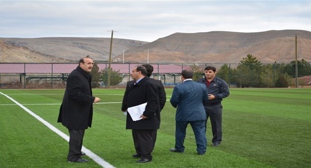 Fındıklı,Darende Spor Tesislerini İnceledi