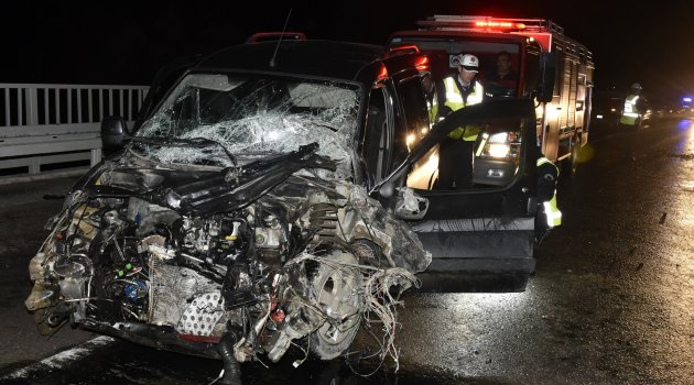 Gümüşhane'de trafik kazası: 6 yaralı