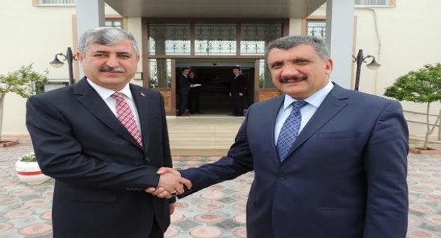 GÜRKAN'DAN, BAŞKAN POLAT'A ZİYARET