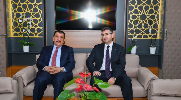 Gürkan'dan Gümrük Müdürü Aydemir'e ziyaret