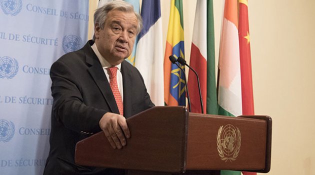 Guterres: 'Uluslararası güvenlik risk altında'
