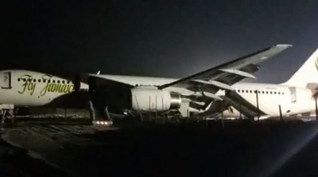 Guyana'da uçak pistten çıktı: 6 yaralı