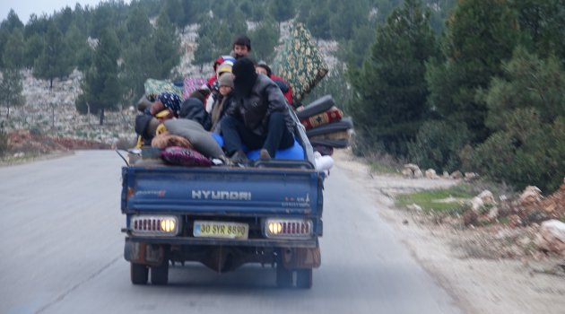 Halep'ten yoğun göç dalgası