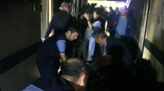 Profesörün odası kundaklandı