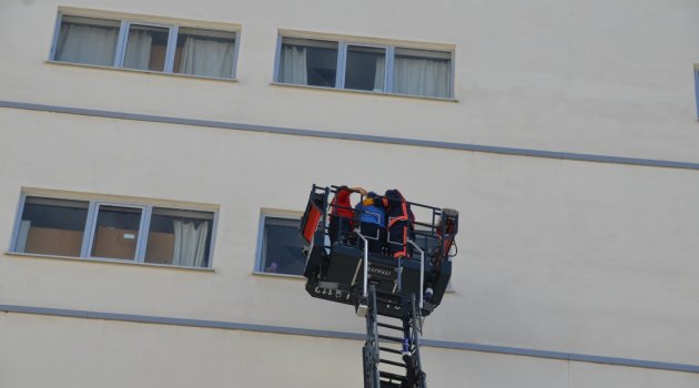 Hastanede tatbikat heyecanı