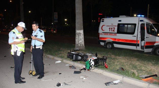 Hatay'da elektrikli bisiklet ile otomobil çarpıştı: 1 yaralı