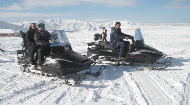 Hazarbaba da kayak keyfi