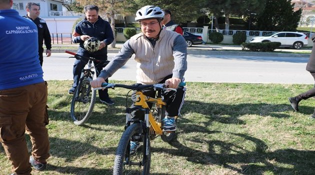 "Herkesin bisiklete binmesi gerekir"