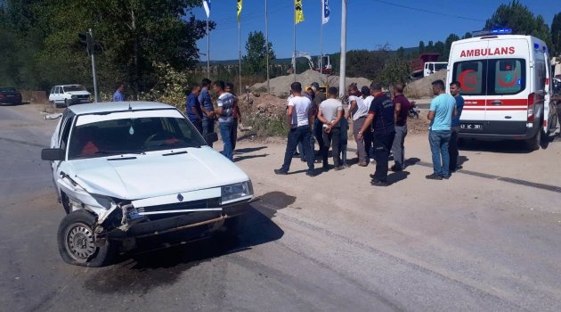 Hisarcık'ta trafik kazası: 2 yaralı