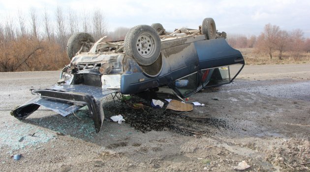 Hisarcık'ta trafik kazası: 3 yaralı