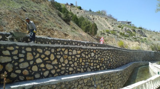 Mesire alanında yenileme çalışmaları