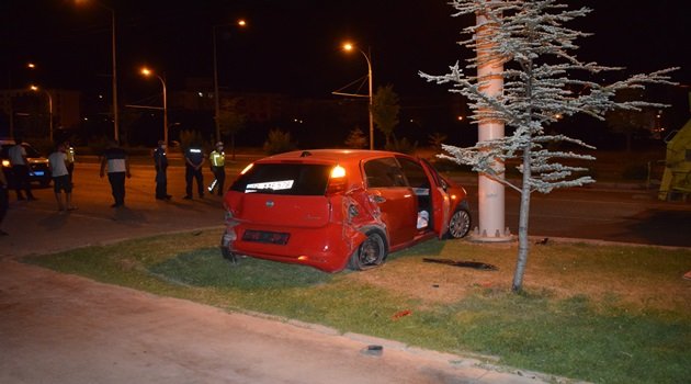 Trafik kazasında 2 kişi yaralandı!