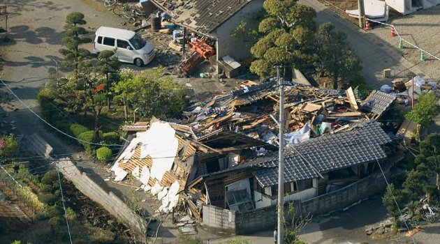 Japonya'daki depremde ölü sayısı 44'e yükseldi