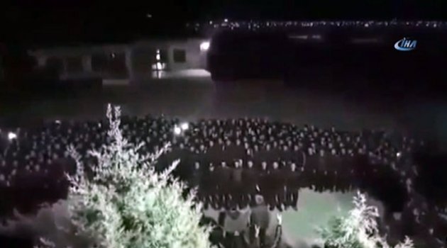 JÖH ve PÖH timleri ant içerek Afrin'e girdi