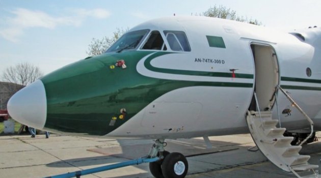 Kaddafi'nin özel uçağı Ukrayna'da tamir ediliyor