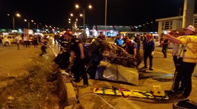 Kahramanmaraş'ta trafik kazası: 1 ağır 5 yaralı