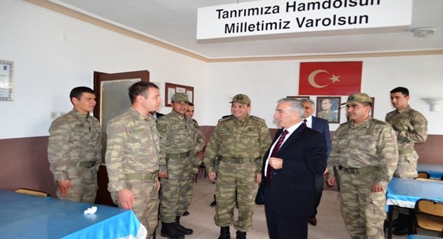 Karakollarda incelemede bulundu