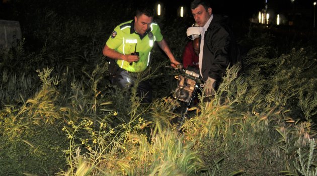 Karaman'da motosiklet kazası: 1'i ağır 2 yaralı