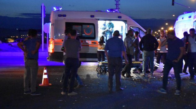Kars'ta feci kaza: 1 ölü 4 yaralı